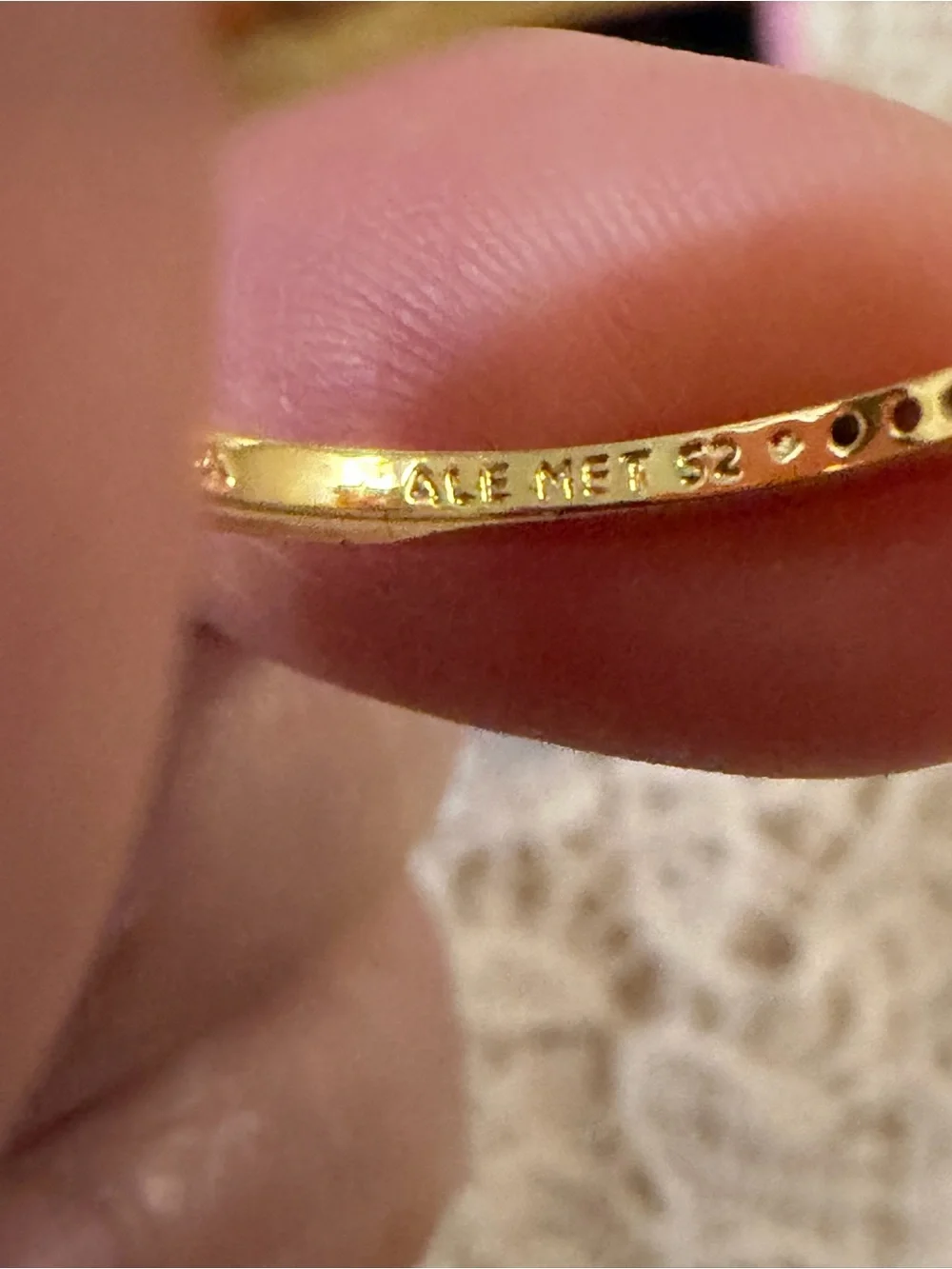 Pandora Gold Double Heart Ring 14k gold plating, hand-finished. Size 6 - 52 mm